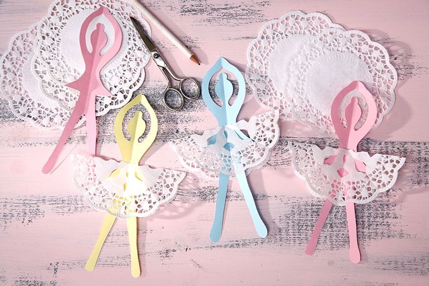 geburtstagsdeko selber basteln kostenlos, deko für die ballerina party | tambini, Design ideen