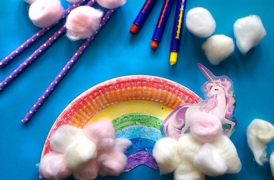 Basteln auf dem Einhorn Geburtstag | Tambini