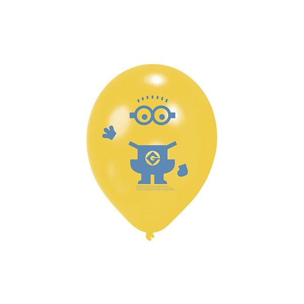 luftballons minions, 6 stück online kaufen | tambini