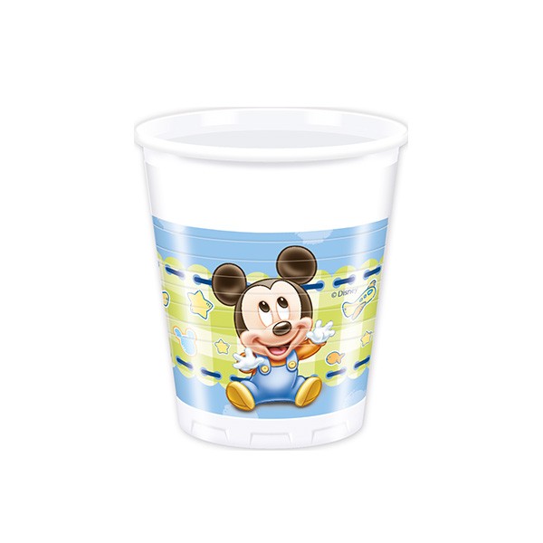 T1142342-Trinkbecher-Baby-Mickey-200ml-8-Stueck