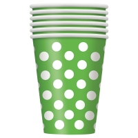 Pappecher Punkte, gr Pappecher Punkte, gr