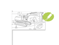 Papierflaggen zum Ausmalen Baustelle, 8 Stück Papierflaggen zum Ausmalen Baustelle, 8 Stück