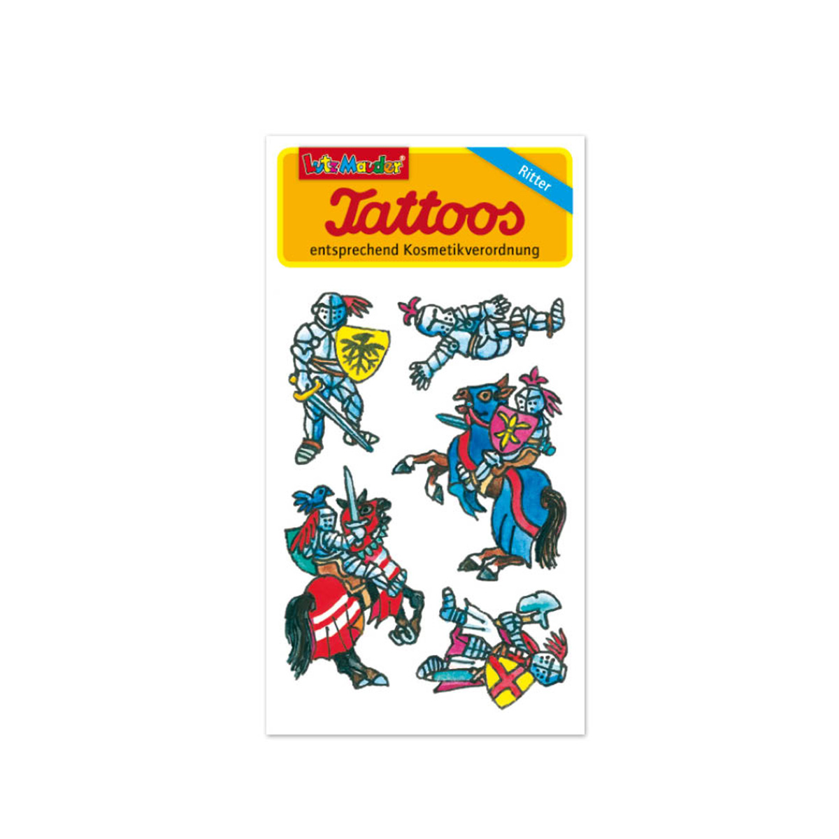 Tattoos Ritter Ritter/Drache Jungen Mottopartys Tambini