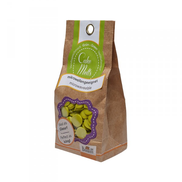Cake Melts, grün, 250g Beutel