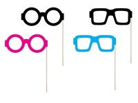 Photo Booth Brillen Monster-Party, 4 Stück Photo Booth Brillen Monster-Party, 4 Stück