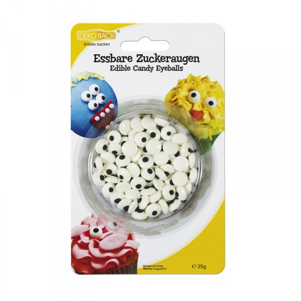 Essbare Zuckeraugen, 25g