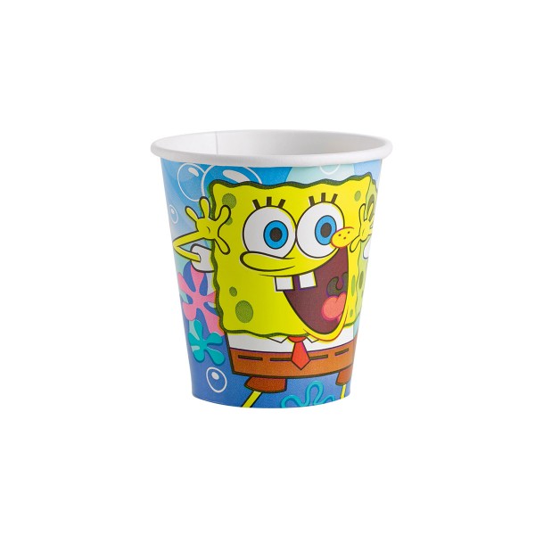 SpongeBob Pappbecher, 266ml, 8 St