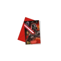 Star Wars Einladungen mit Umschl Star Wars Einladungen mit Umschl