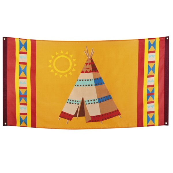 Fahne Indianer, 90x150cm