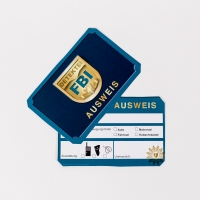 Detektivausweise, 6 Stück Detektivausweise, 6 Stück