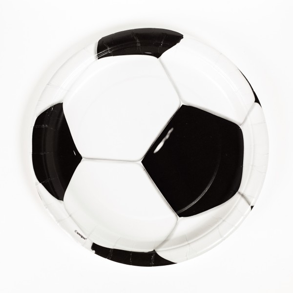 Pappteller Fussball