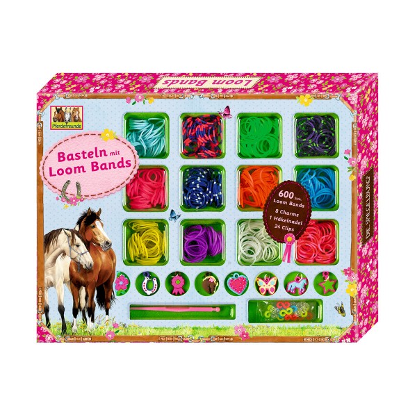 Pferdefreunde Balsteln mitz Loom Bands