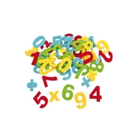 Konfetti Zahlen aus Filz,  bunt 40 Stück Konfetti Zahlen aus Filz,  bunt 40 Stück