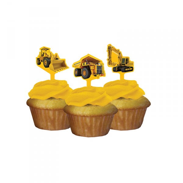 Muffinpicker Baustelle, 12 Stück