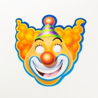 Papiermasken Zirkus