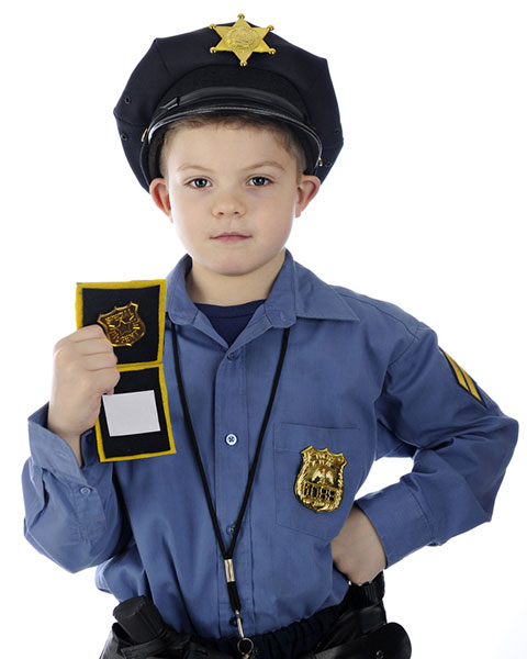 Ein Polizeiausweis für alle! • Foto: Glenda Powers / Fotolia.com