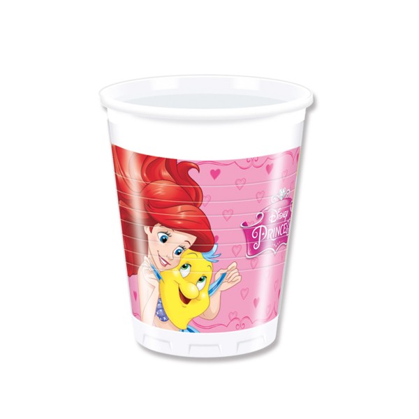 Pappbecher Disney Prinzessinnen, 200ml, 8 St