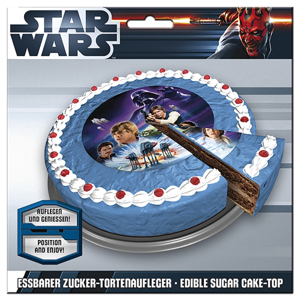 Star Wars Tortenaufleger - Ø16cm