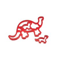 Ausstecher-Set Dino, 2-teilig,  Ausstecher-Set Dino, 2-teilig,