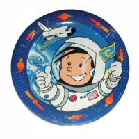 Pappteller Astronaut Flo, ø 23cm, 8 Stück Pappteller Astronaut Flo, ø 23cm, 8 Stück