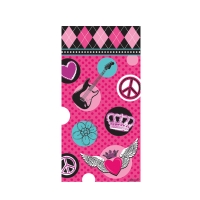 Partytüten Rockstar, 8 Stück Partytüten Rockstar, 8 Stück