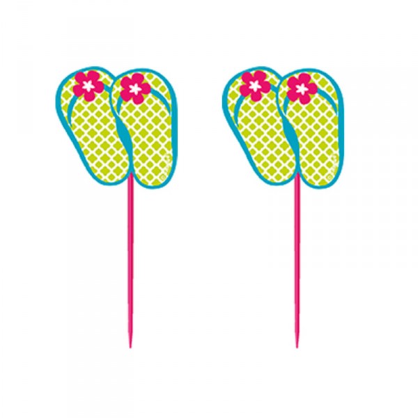 Partypicker Flip Flop, 8 Stück X X