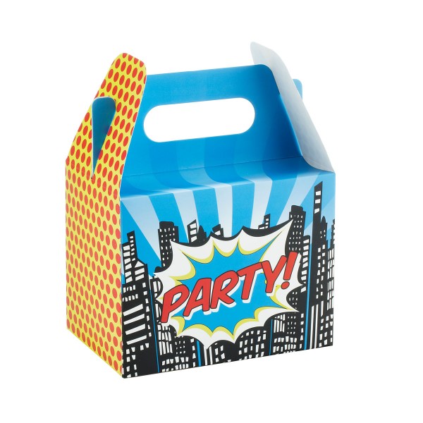 Geschenkboxen Pop Art Superhelden, 10x15x20cm, 5 St