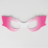 Masken-Superheldin-pink-8-Stueck-neu Masken-Superheldin-pink-8-Stueck-neu