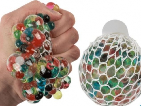 Squishy Mesh Ball, Quetschball, 6,5 cm, 1 Stück
