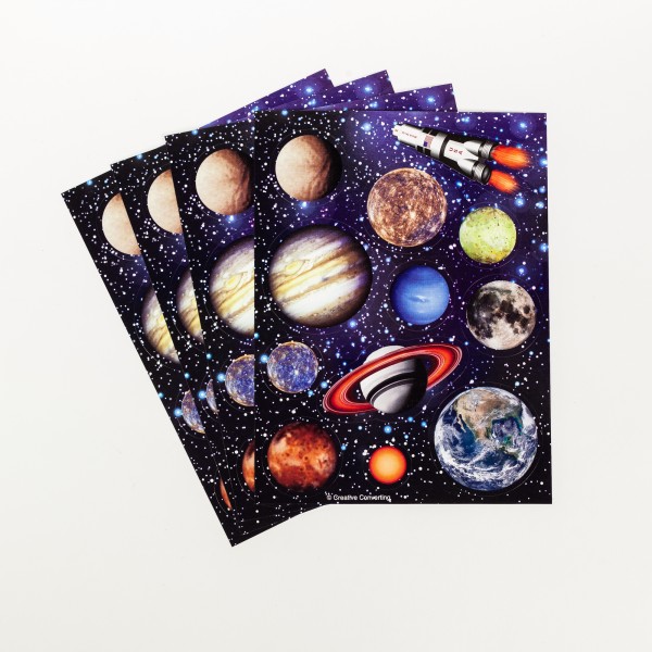 Sticker Weltraum
