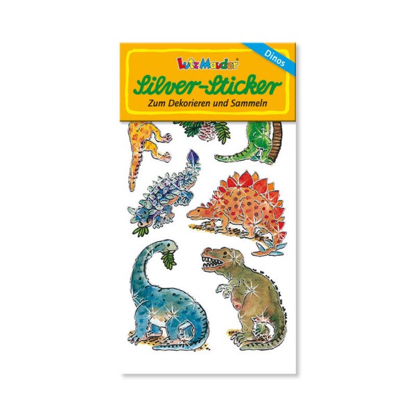 Silver Sticker Dinos