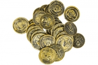 Piratenschatz Münzen, 30 Stück