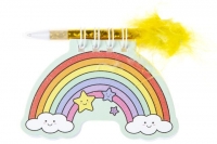 Notizbuch Spiralblock Einhorn mit Kuli, 1 Stück Notizbuch Spiralblock Einhorn mit Kuli, 1 Stück