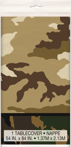 Tischdecke Camouflage, 137x213cm