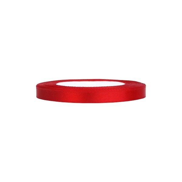 Satinband rot, 1 Rolle