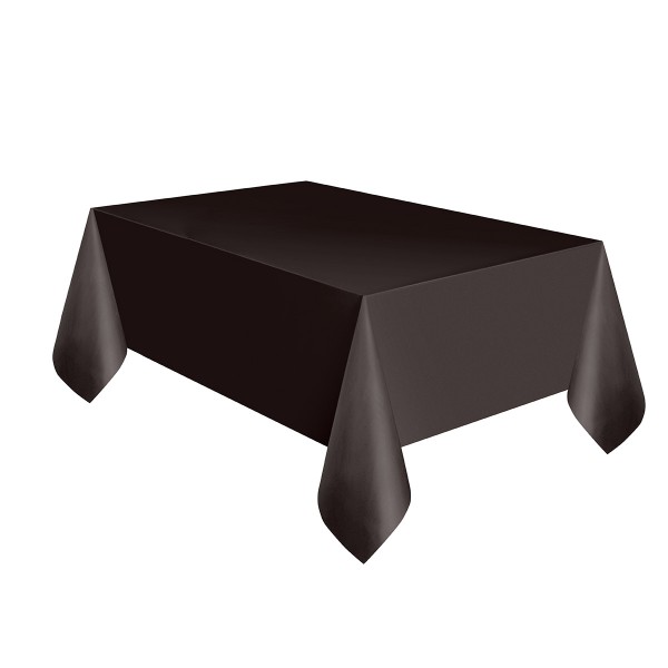 Tischdecke schwarz, 137x274cm