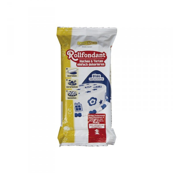 Rollfondant 250g, blau