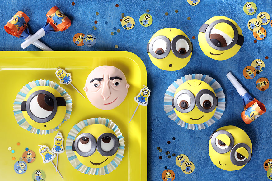 Diese Minion Cupcakes sind der Hit auf jeder Party! • Foto & Styling: Thordis Rüggeberg, Foodproduktion: Eileen Greuel