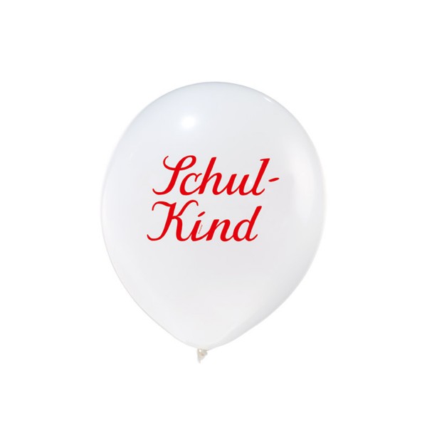 Luftballons-Schulkind