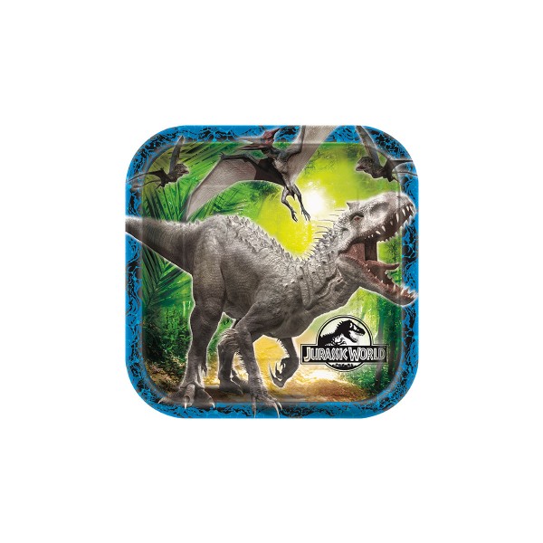 Pappteller Jurassic World,