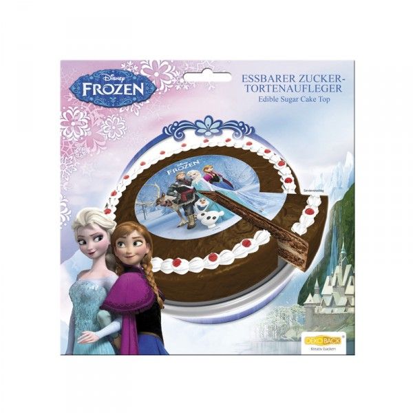Zucker-Tortenaufleger Frozen, ø 16cm