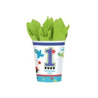 Pappbecher 1. Geburtstag, 8 St Pappbecher 1. Geburtstag, 8 St