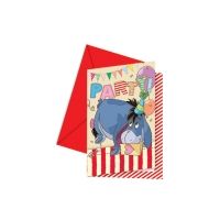 Einladungskarten-mit-Umschlag-Winnie-Pooh-6-Stueck Einladungskarten-mit-Umschlag-Winnie-Pooh-6-Stueck