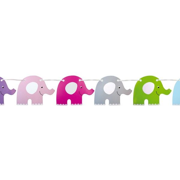 Wimpelkette Elefant, 4,5m