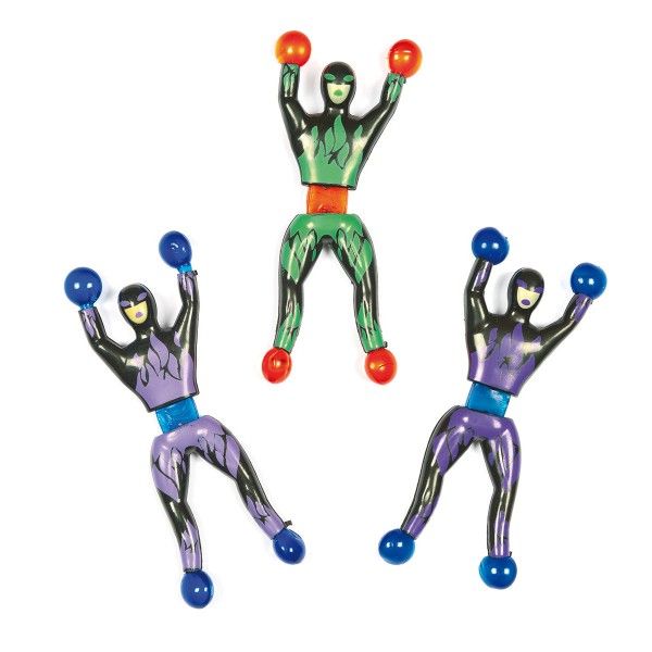 Kletterfiguren Superhelden, 6 Stück