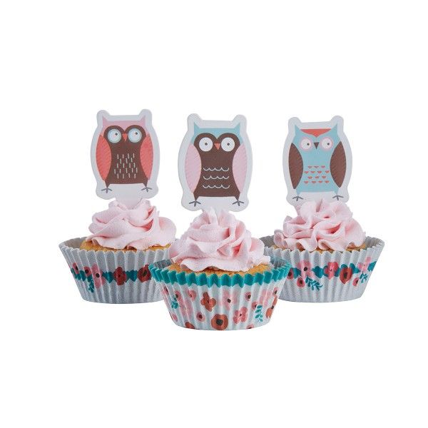 Muffin-Set Eule