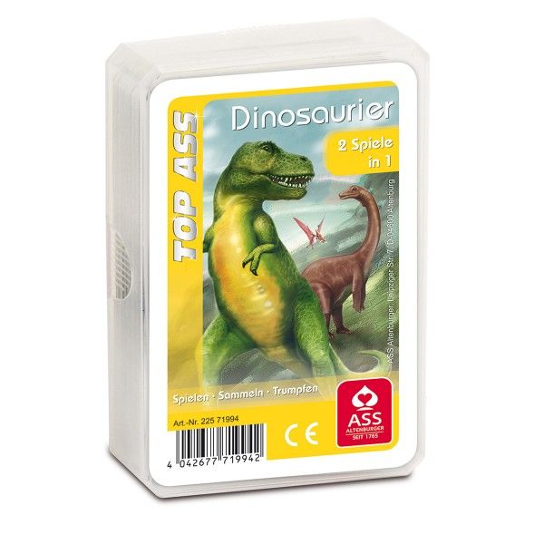 Kartenspiel Quartett Dinosaurier X