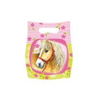 Partytüten Tüten Pferde, 6 Stück Partytüten Tüten Pferde, 6 Stück