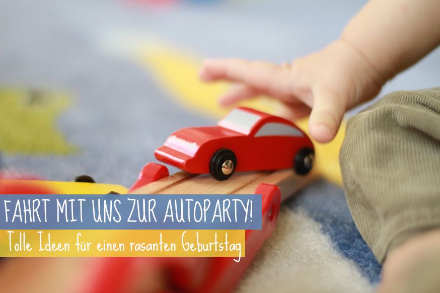 Rasante Tipps und Ideen für den Auto Kindergeburtstag. • Foto: sajola / photocase.de