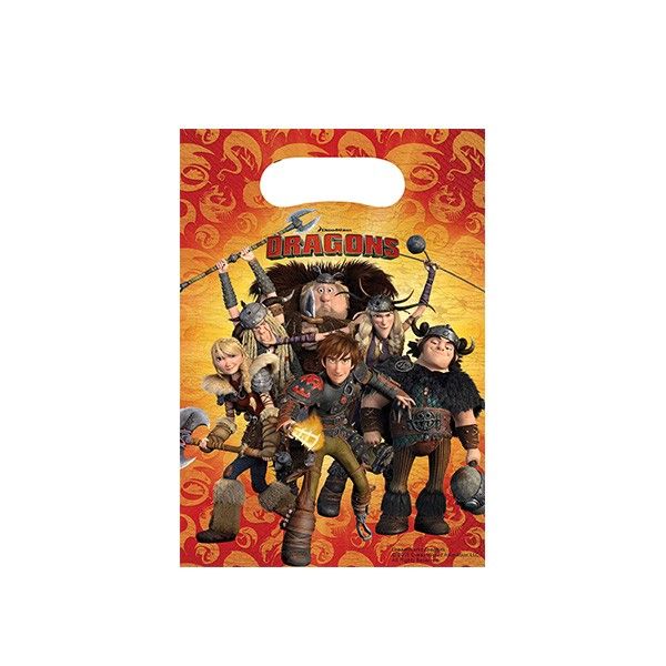 T1142365-Partytueten-Drachenzaehmen-leicht-gemacht-6-Stueck